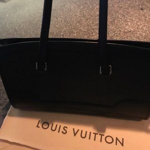Louis Vuitton Black Epi Leather Purse